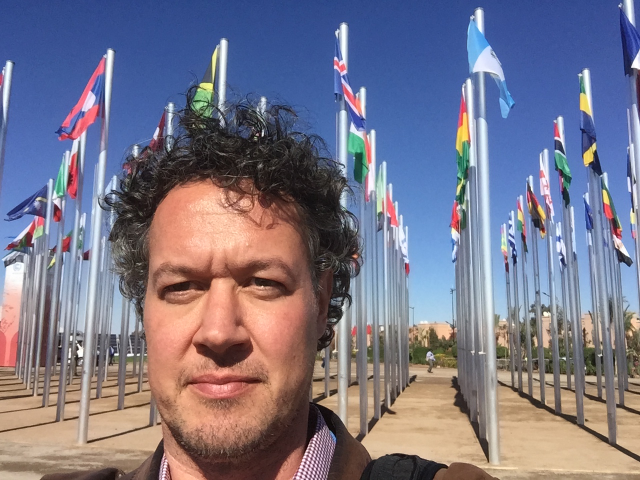 selfie at COP22